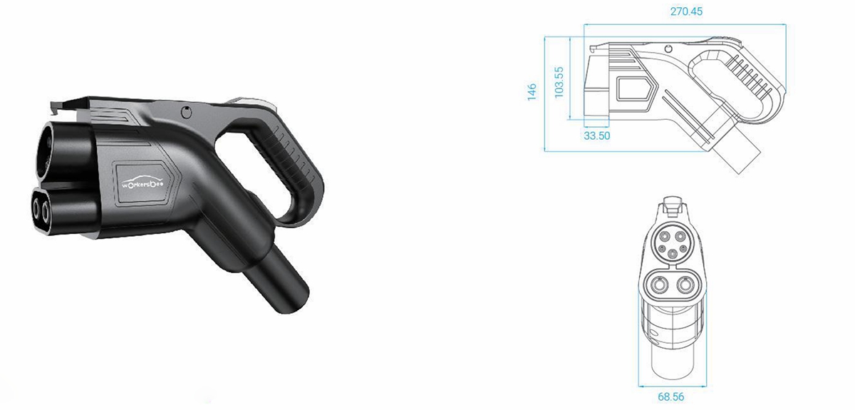 ccs1 ev connector ccs1 ev plug