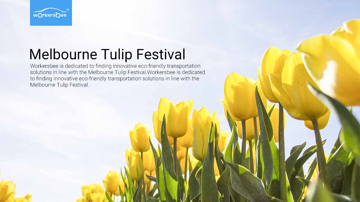 Workersbee, Melbourne Lale Festivali'ne uygun yenilikçi, çevre dostu ulaşım çözümleri bulmaya kendini adamıştır