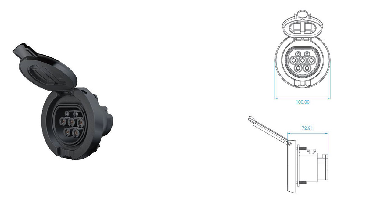 type EV socket type EV socket
